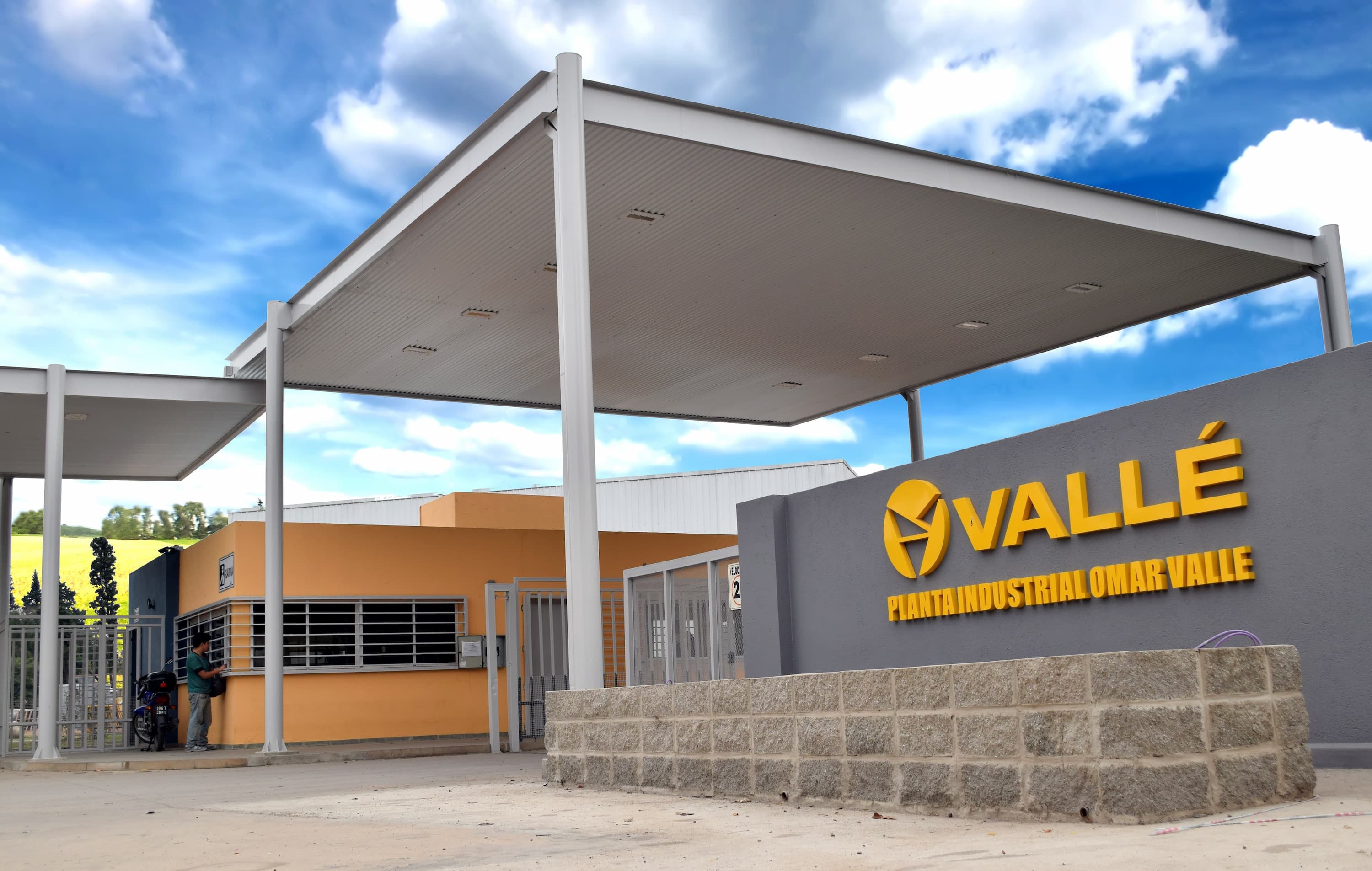 Vista de la planta industrial de Vallé en Córdoba