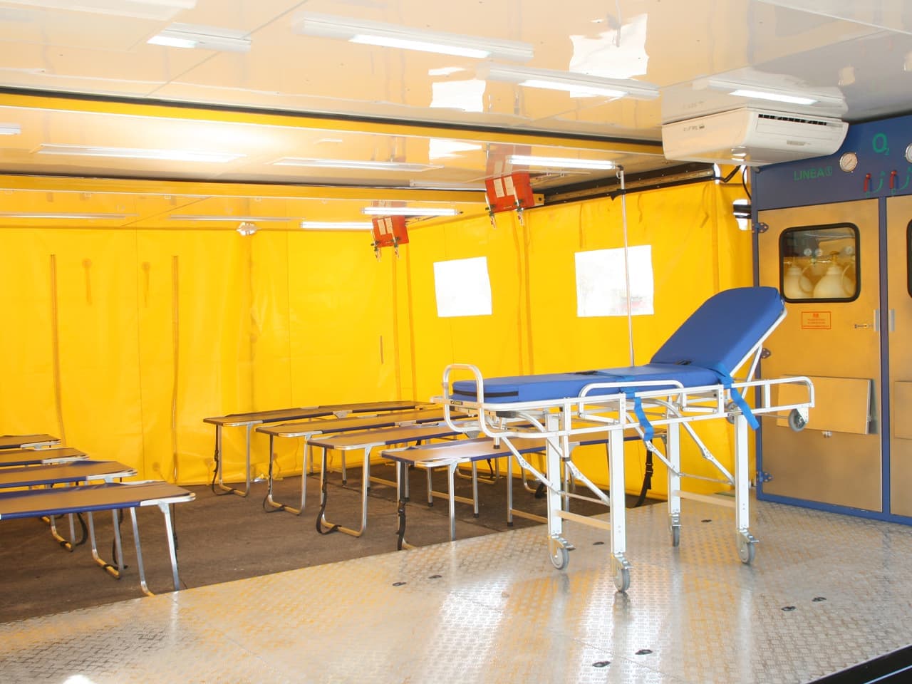 Interior 1 de Puesto Médico Avanzado (PMA)