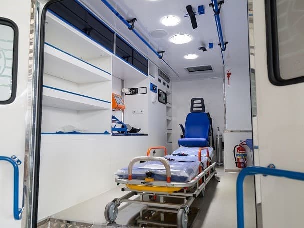 Interior 2 de Ambulancia Off-Road